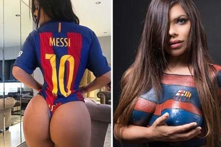 Người đẹp “siêu vòng ba” tiếp tục thoát y tỏ tình với Messi - 1 Suzy Cortez lại vừa “hở bạo” vì Messi