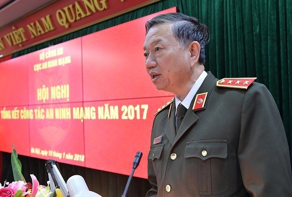 Thượng tướng Tô Lâm - Bộ trưởng Bộ Công an (Ảnh: Chinhphu.vn).