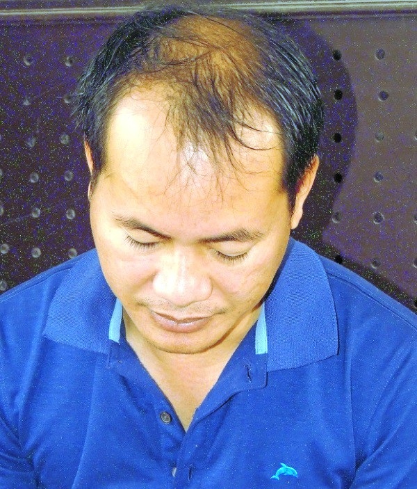 Đi thuê phòng trọ, mượn xe của chủ nhà trọ rồi biến mất - 1 Đối tượng Trang tại cơ quan Công an (ảnh: Công an Hà Nam)