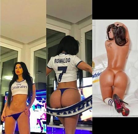 Phát cuồng vì C.Ronaldo, mỹ nhân Paraguay thoát y khoe ngực trần nóng bỏng - 3 Mirtha Sosa dành trọn tình yêu cho CR7 và Real Madrid