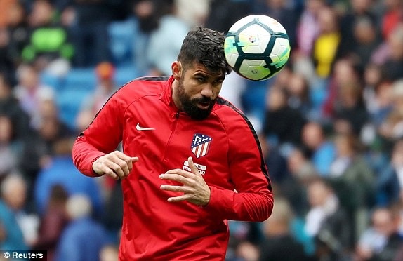 C.Ronaldo ghi bàn, Real Madrid bất phân thắng bại với Atletico - 15
Diego Costa được kỳ vọng sẽ tạo nên sự khác biệt trước Real Madrid