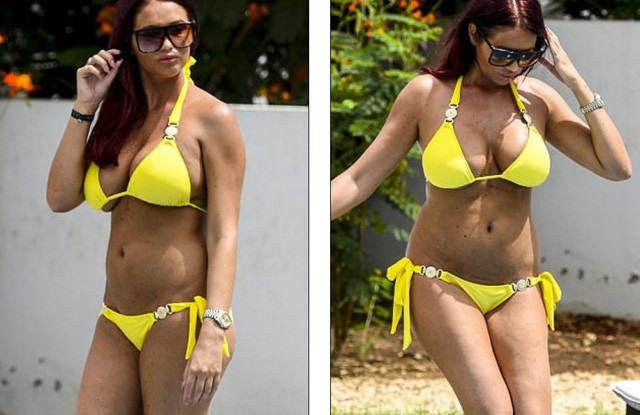 
Amy Childs chỉ mới sinh con gái Polly cách đây 1 năm với bạn trai cũ Bradley
