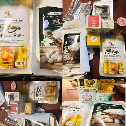 Bắt giữ hơn 2.000 hộp mỹ phẩm sang chiết bán cho spa - 1
Hàng loạt mỹ phẩm sang chiết chui của cty H.B.A tung ra thị trường.
