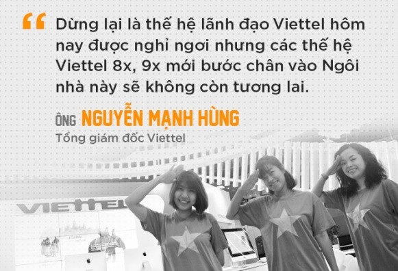 CEO Viettel: Nếu chọn lao động để hạnh phúc, chúng ta sẽ có cơ hội hạnh phúc mỗi ngày - 3 Cùng nhau, chúng ta xây dựng sự tự tin cho đội ngũ của mình. Cùng nhau, bằng trí tuệ và bàn tay lao động, người Viettel đã góp phần rất lớn xua tan mối nghi ngờ: liệu người Việt Nam có thể làm được những điều phi thường, ngang tầm thế giới. Cùng nhau, người Viettel đang làm Tập đoàn mạnh lên từng ngày.