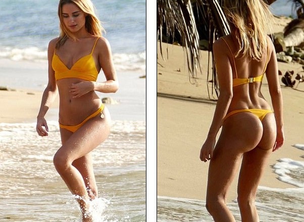 Người đẹp Anh quyến rũ từ mọi ánh nhìn - 6
Kimberley Garner không cắt bỏ đồ ngọt hay nhịn ăn tối