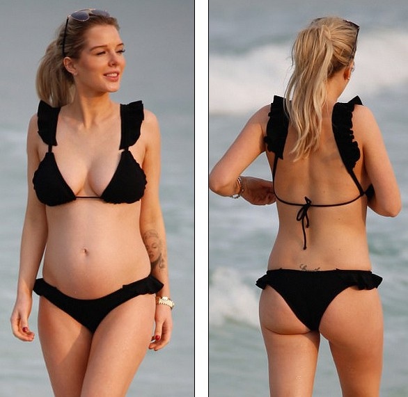 
Helen Flanagan tiết lộ những tháng đầu cô ốm nghén nặng và không thể xuất hiện ở bất cứ đâu

