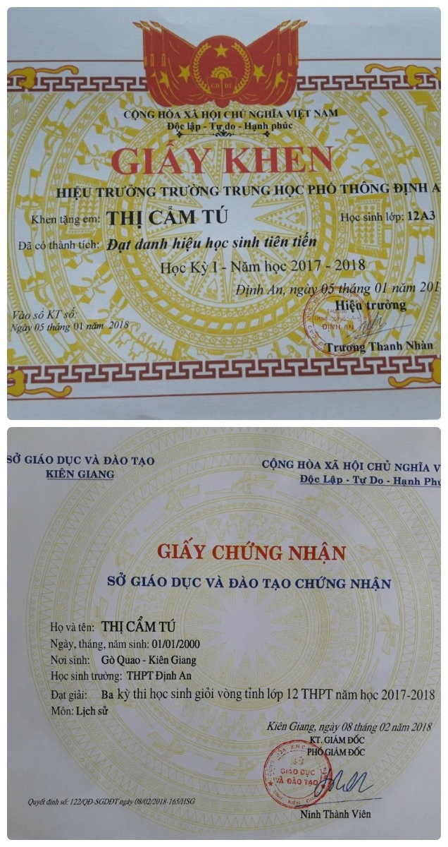 Cha bỏ đi, mẹ mù lòa, nữ sinh học giỏi “ngập ngừng” trước ước mơ trở thành cô giáo - 4
Vì hoàn cảnh gia đình khó khăn, Tú đang lo ước mơ trở thành cô giáo của mình khó thành hiện thực.