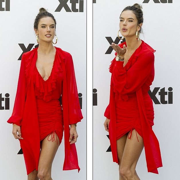Alessandra Ambrosio tái xuất bốc lửa - 4
Alessandra Ambrosio dồn sức cho công ỵeệc sau khi chuyện tình cảm của cô và bạn trai lâu năm Jamie Mazur tan vỡ
