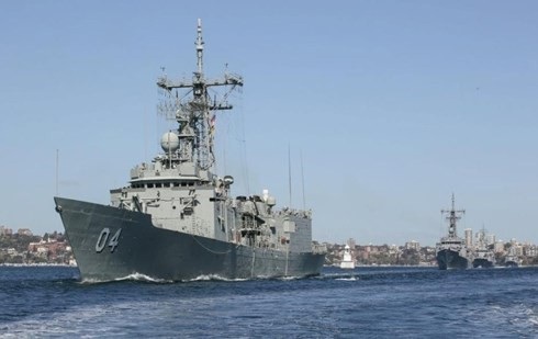 Australia cạnh tranh ảnh hưởng với Trung Quốc tại Thái Bình Dương - 1
Hạm đội tàu chiến Australia ở Thái Bình Dương. Ảnh: Reuters