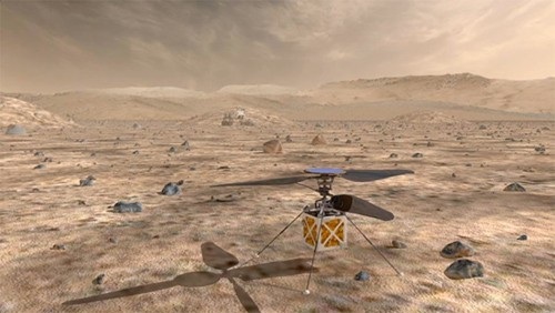 Năm 2020, NASA đưa máy bay trực thăng không người lái lên sao Hỏa - 1
NASA thông báo kế hoạch đưa chiếc máy bay trực thăng không người lái phiên bản thu nhỏ đầu tiên lên sao Hỏa vào năm 2020. Ảnh: NASA/JPL-Caltech.