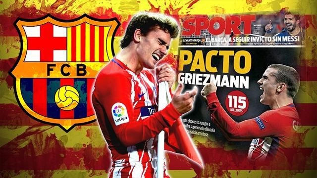 Chốt xong phí chuyển nhượng, Barcelona chính thức sở hữu Griezmann? - 1 Barcelona đạt thỏa thuận chiêu mộ Griezmann