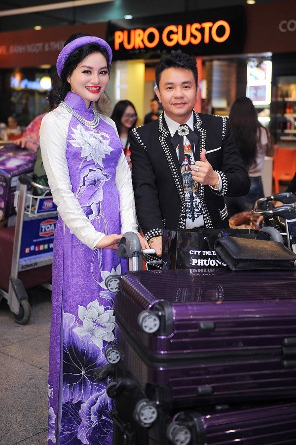 Nữ Hoàng Trần Huyền Nhung chạy show từ sự kiện ra sân bay để đi Nhật - 8