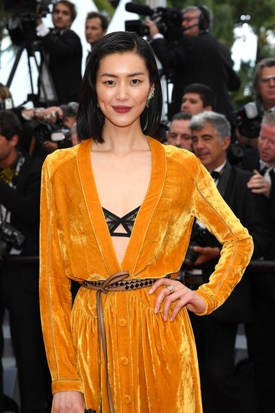 Hai siêu mẫu Trung Quốc đọ dáng trên thảm đỏ Cannes - 2 
Liu Wen có mặt tại Cannes 2018 khá muộn. Buổi ra mắt bộ phim Solo: A Star Wars Story là sự kiện đầu tiên tại Cannes năm nay mà cô tham dự.