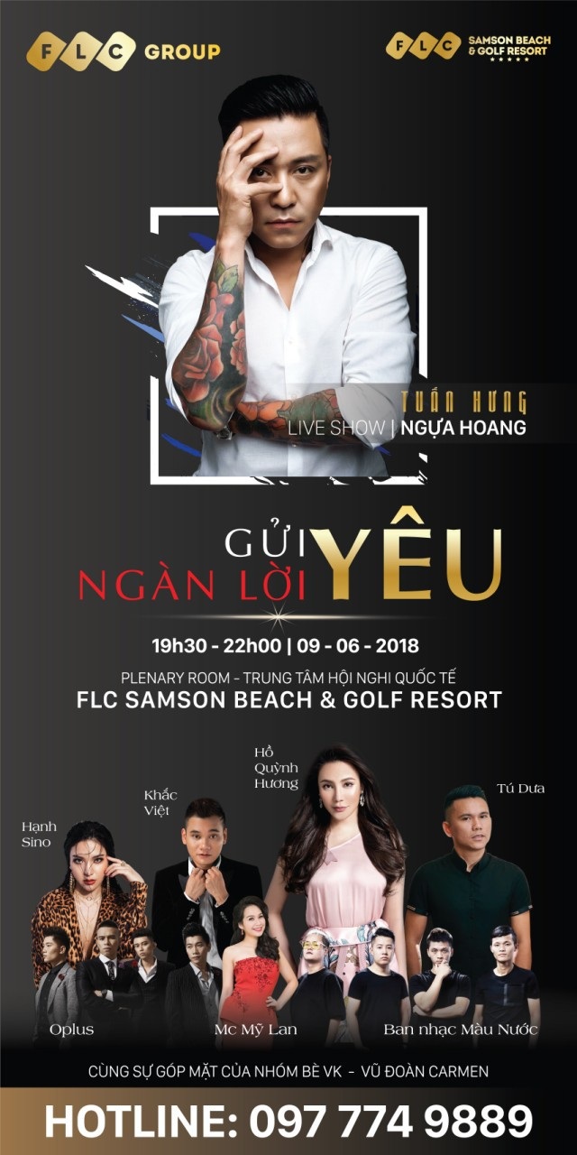 Bật mí liveshow 20 năm Tuấn Hưng: “Ngựa hoang” sẽ phi nước đại cùng ai về FLC Sầm Sơn? - Ảnh 1. Bật mí liveshow 20 năm Tuấn Hưng: “Ngựa hoang” sẽ phi nước đại cùng ai về FLC Sầm Sơn? - Ảnh 1.
