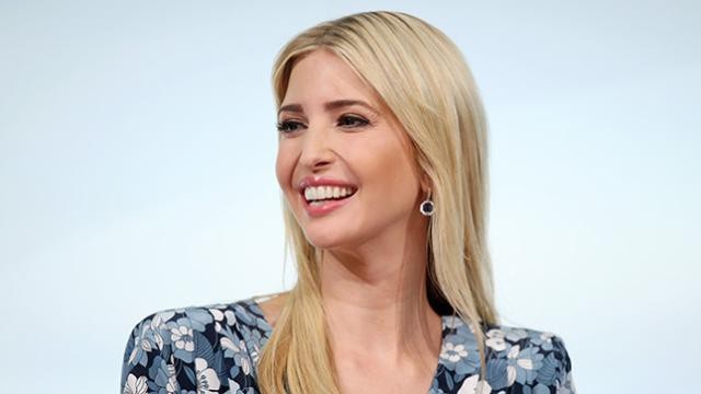 Con gái ông Trump từng ngồi thử ghế của Tổng thống Putin ở Điện Kremlin? - 1 Cô Ivanka Trump (Ảnh: Getty)