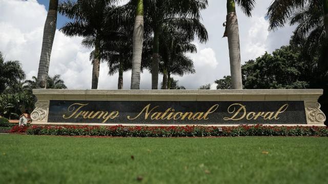 Nổ súng tại khu nghỉ dưỡng sang trọng của Tổng thống Trump - 1 Khu nghỉ dưỡng sang trọng Trump National Doral Miami (Ảnh: The Hill)