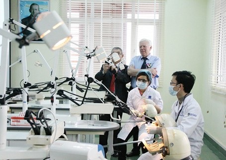 Bao giờ có cơ chế để doanh nghiệp tham gia đầu tư vào trường đại học? - 3
Nghiên cứu tại khoa Y Dược - ĐH Quốc gia Hà Nội.