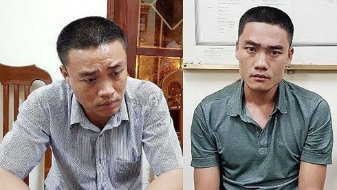 Cán bộ kiểm lâm vận chuyển thuê ma túy cho ông trùm Triệu Ký Voòng? - 1 Phạm Xuân Lân (bìa trái) tự khai cùng em trai vận chuyển thuê ma túy cho ông Voòng. Ảnh: TL.