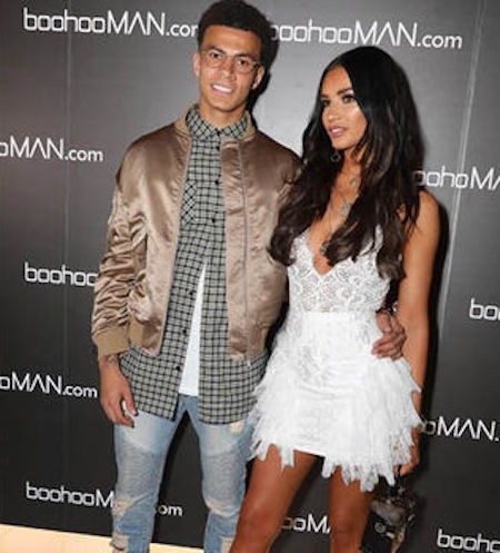 Những bóng hồng xinh đẹp của đội tuyển Anh tại World Cup 2018 - 6 Tính đến nay, Dele Alli đã có hai năm hẹn hò chân dài nóng bỏng Ruby Mae. Nhờ ngoại hình quyến rũ bốc lửa, bạn gái Dele Alli dễ dàng thu về tới 48.600 lượt người theo dõi trên mạng xã hội.