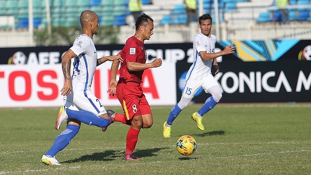 HLV Lê Thụy Hải: “Đội tuyển Việt Nam nằm ở bảng đấu quá dễ dàng” - 1
Đội tuyển Việt Nam đã thắng Malaysia 1-0 ở vòng bảng AFF Cup 2016