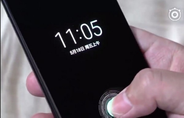 Xiaomi Mi 8 sẽ được tích hợp cảm biến vân tay ngay trên màn hình?