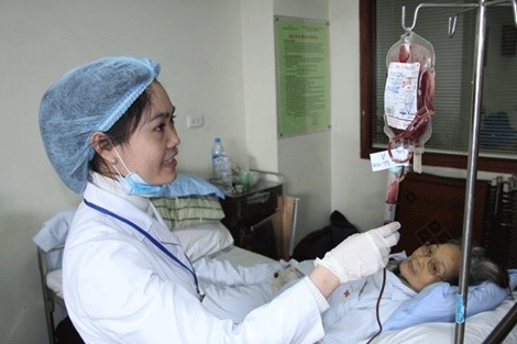 Nhiều kỹ thuật điều trị bệnh về máu ngang tầm khu vực - 1 An toàn truyền máu, các kỹ thuật điều trị bệnh về máu của Việt Nam được đánh giá ngang tầm khu vực.