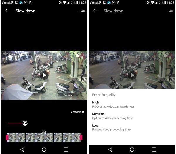 Tạo hiệu ứng tua nhanh, chuyển động chậm và quay ngược cực độc trên video - 3 Tạo hiệu ứng tua nhanh, chuyển động chậm và quay ngược cực độc trên video - 3