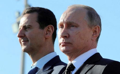 Sự thật không dễ chịu về Syria - 1
TT Syria Bashar al-Assad (trái) với sự trợ giúp của TT Nga Vladimir Putin đang thắng thế trong cuộc chiến. Ảnh: REUTERS