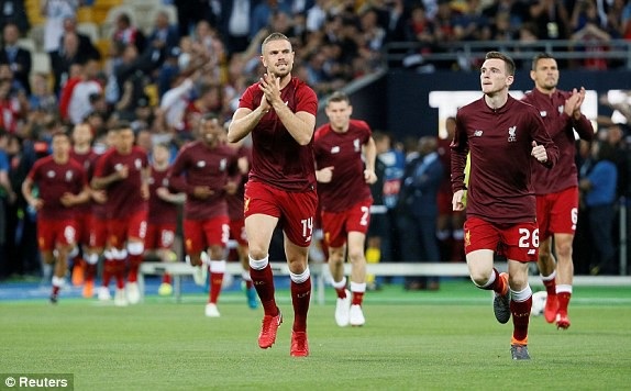 Real Madrid 3-1 Liverpool: Cú đúp của Gareth Bale - 44
Liverpool đầy hứng khởi trước trận chung kết