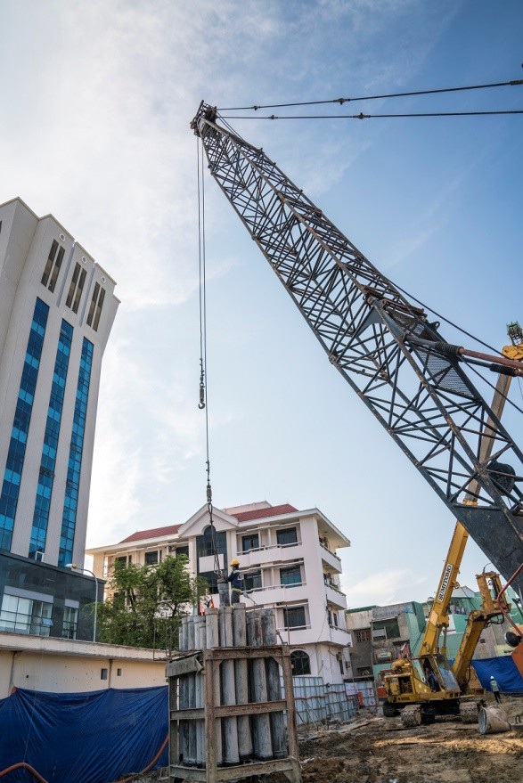 Cam kết tiến độ và chất lượng - TMS Group “thần tốc” trên mọi công trình - 4 Hệ thống máy móc hiện đại phục vụ công tác thi công