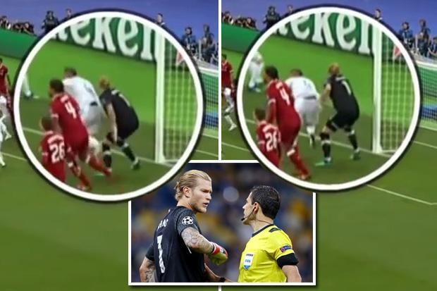 Sergio Ramos trắng án sau pha xấu chơi ở chung kết Champions League - 1 Sergio Ramos trắng án sau pha thúc cùi chỏ với Karius