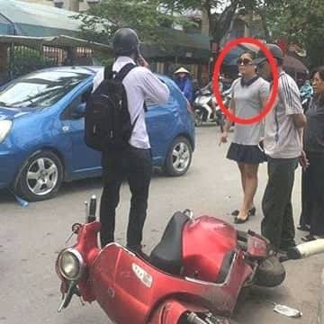 Nữ tài xế tuyên bố “con người không quan trọng...” là ai? - 1 Nữ tài xế gây sốc với tuyên bố con người không quan trọng... sau khi va chạm giao thông trên đường (ảnh FB)