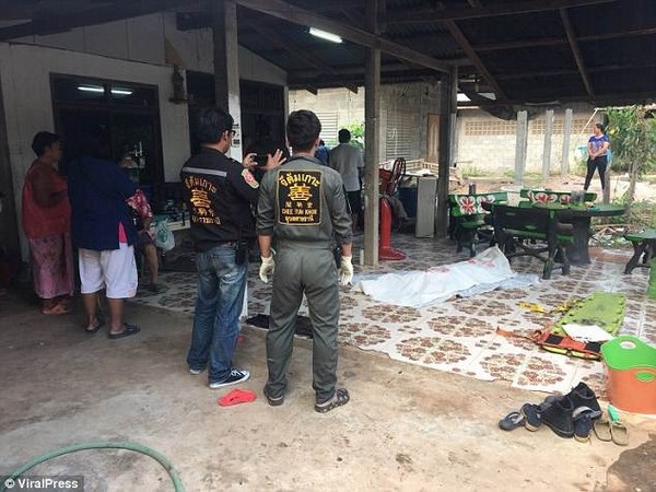 Chồng đá chết vợ vì bị từ chối “quan hệ” - 2 Hiện trường xảy ra vụ án mạng