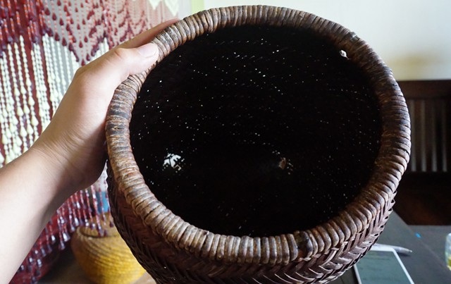 Dụng cụ vận chuyển này đã phát huy hiệu quả, đảm bảo gạo không bị rơi vãi, ẩm mốc trên chặng đường cả nghìn cây số từ Quỳnh Lưu (Nghệ An) qua Lào rồi vòng lên Điện Biên