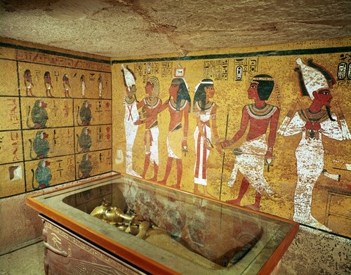 Sáng tỏ giả thiết về sự tồn tại căn phòng bí mật trong lăng mộ Pharaoh Tutankhamun - 1
Hầm mộ Pharaoh Tutankhamun. Ảnh: getty image.