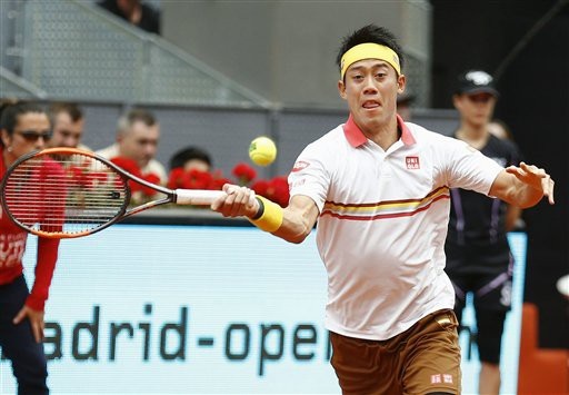 Vượt qua Nishikori, Djokovic khởi đầu mạnh mẽ ở Madrid Open - 2
Kei Nishikori đã không thể tiến sâu khi sớm phải chạm mặt Djokovic