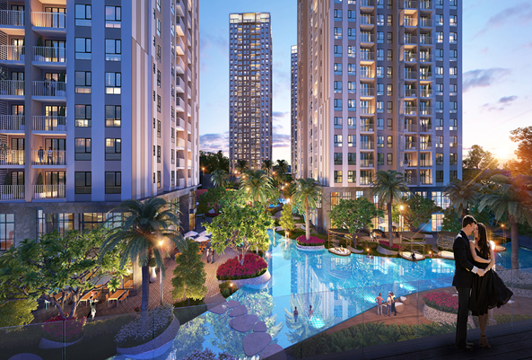 Gem Riverside – Dự án nghỉ dưỡng đáng giá của tương lai - 2 Phần lớn diện tích của dự án được dành cho cảnh quan, công viên cây xanh và khu vực tiện ích