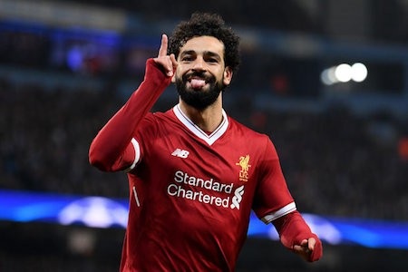 … chàng cầu thủ Mohamed Salah, ngôi sao số 1 của Liverpool