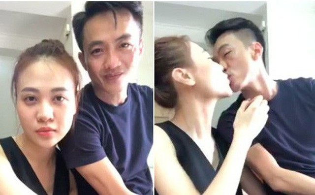 Sốt vì Cường Đô La táo bạo hôn Đàm Thu Trang, hứa hẹn khi nào cưới sẽ livestream - Ảnh 1. Sốt vì Cường Đô La táo bạo hôn Đàm Thu Trang, hứa hẹn khi nào cưới sẽ livestream - Ảnh 1.