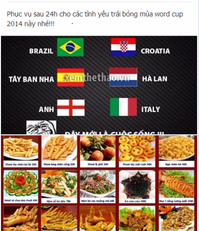 Hà Nội: Loạt dịch vụ sẽ "hốt bạc" nhờ World Cup 2018 - 4 Hà Nội: Loạt dịch vụ sẽ "hốt bạc" nhờ World Cup 2018 - 4
