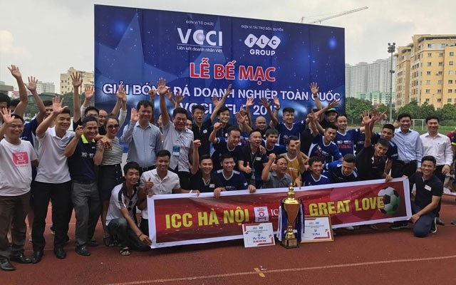 32 đội bóng toàn quốc tranh cúp VCCI năm 2018 - 1
ICC Hà Nội là ĐKVĐ của VCCI Cup