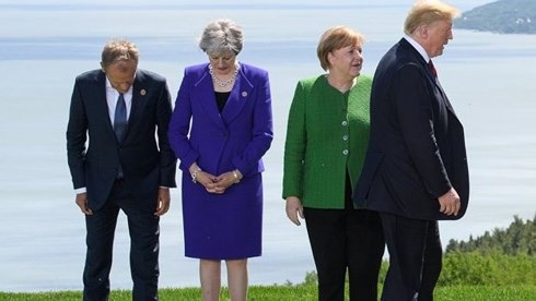 Ngoại giao kiểu Trump làm mờ đi khác biệt giữa đồng minh và kẻ thù? - 1
Hội nghị Thượng đỉnh G7 vừa qua ở Canada đã chứng kiến sự chia rẽ sâu sắc giữa Mỹ và phần còn lại. Ảnh: Getty.