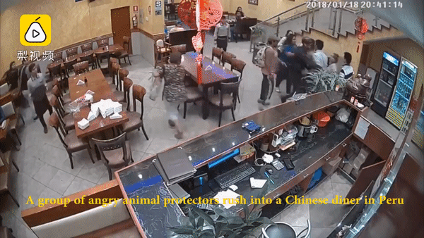 Nhóm thực khách gây loạn nhà hàng Trung Quốc vì tưởng nhầm bị phục vụ thịt chó - 1 Nhóm thực khách người địa phương đập phá nhà hàng Trung Quốc vì tưởng rằng nơi này phục vụ món thịt chó