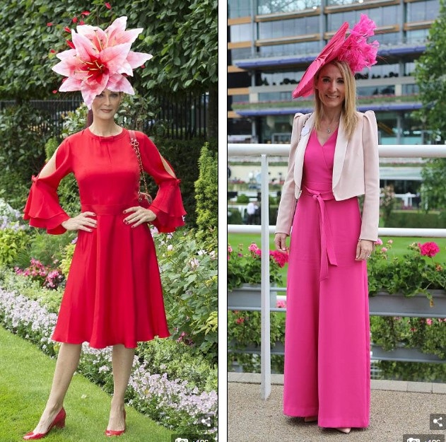 Những kiểu mũ siêu ấn tượng tại ngày hội đua ngựa Royal Ascot - 2
Royal Ascot là sự kiện đua ngựa mang tính biểu tượng nhất của nước Anh thu hút những chú ngựa đua tốt nhất thế giới cạnh tranh những khoản tiền thưởng khủng.