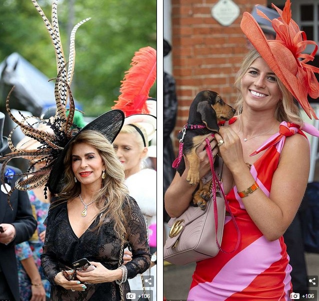 Những kiểu mũ siêu ấn tượng tại ngày hội đua ngựa Royal Ascot - 14 Những kiểu mũ siêu ấn tượng tại ngày hội đua ngựa Royal Ascot - 14