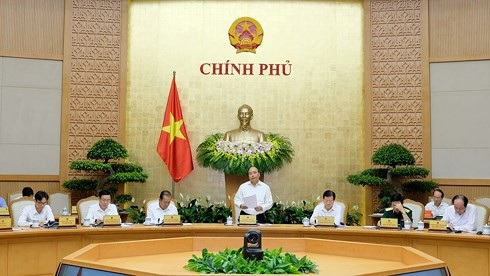Thủ tướng: Nghiên cứu tên gọi trạm BOT, không sử dụng tên “Trạm Thu giá” - 1 Thủ tướng Nguyễn Xuân Phúc chủ trì phiên họp Chính phủ thường kỳ Chính phủ tháng 5