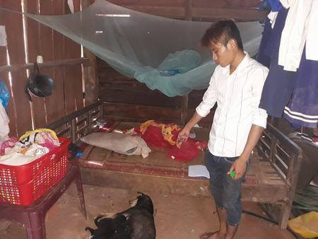Hiếp dâm bé gái 8 tuổi rồi đưa 50 triệu đồng bồi thường - 1 Hiện trường nơi Thảo hiếp dâm bé gái 8 tuổi (ảnh cơ quan chức năng)