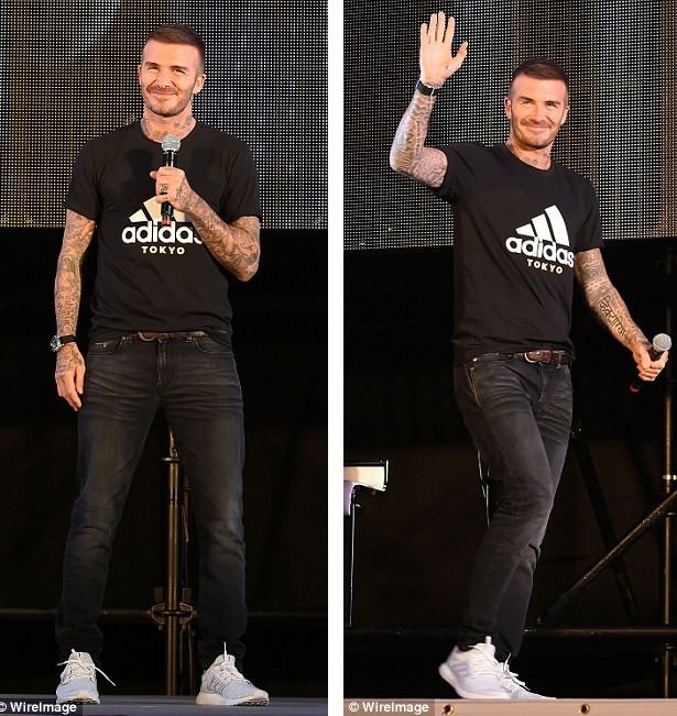 
Cựu đội trưởng đội tuyển Anh vẫn phong độ và điển trai như thường lệ.
