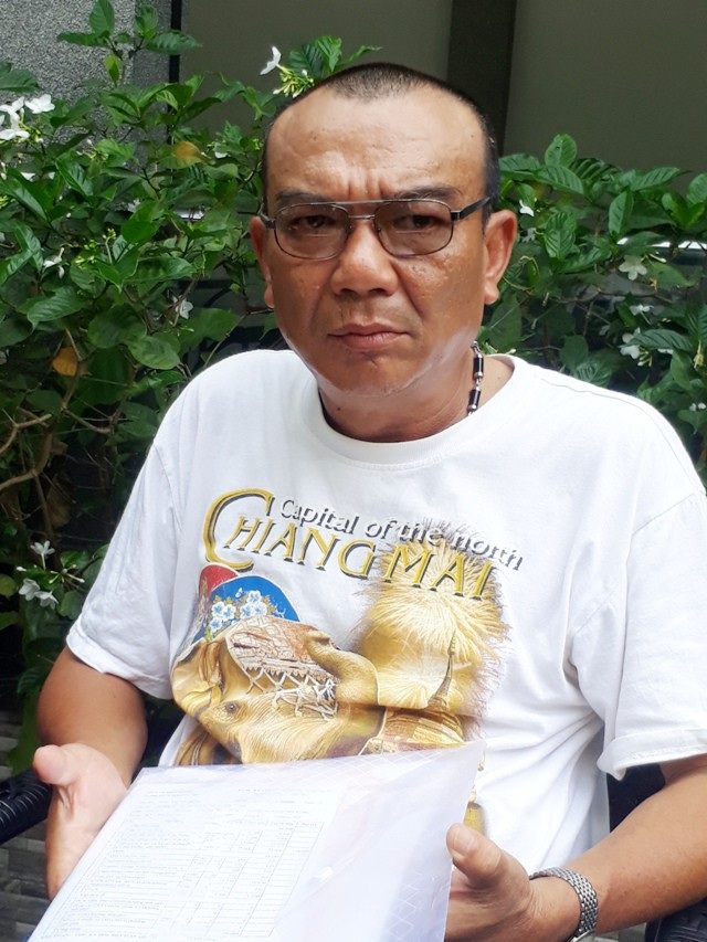 Mòn mỏi đòi quyền lợi tại Hậu Giang - 1 Ông Trần Văn Hùng nhiều năm đi đòi quyền lợi.