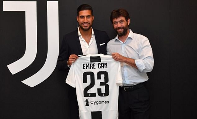 Juventus chính thức chiêu mộ thành công ngôi sao Liverpool - 1
Emre Can chính thức gia nhập của Juventus